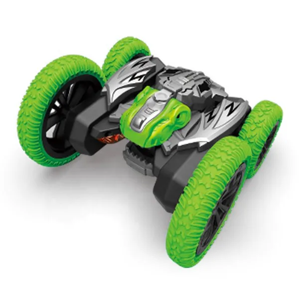 Rc Race 2.4G Dinosaur Remote Control Double Sided Fast RC Drift Car Stunt Car with 360 Flips